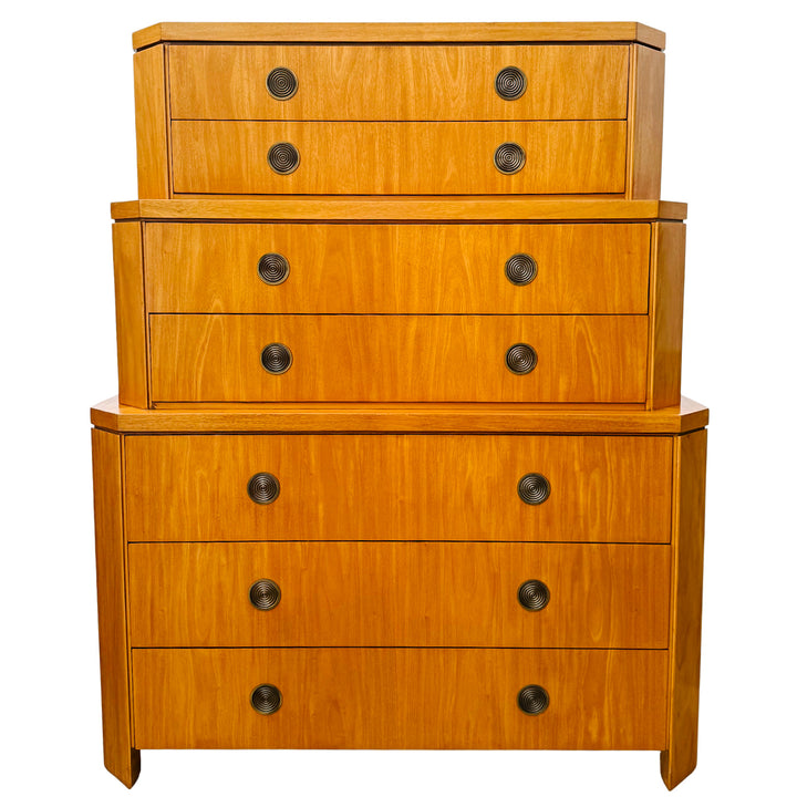 Charles Pfister Primavera Triple Chest-on-Chest by Baker Furniture