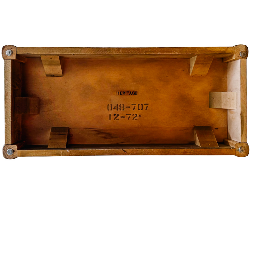 Pair of Vintage Chinese Chippendale Bamboo Etageres by Heritage  