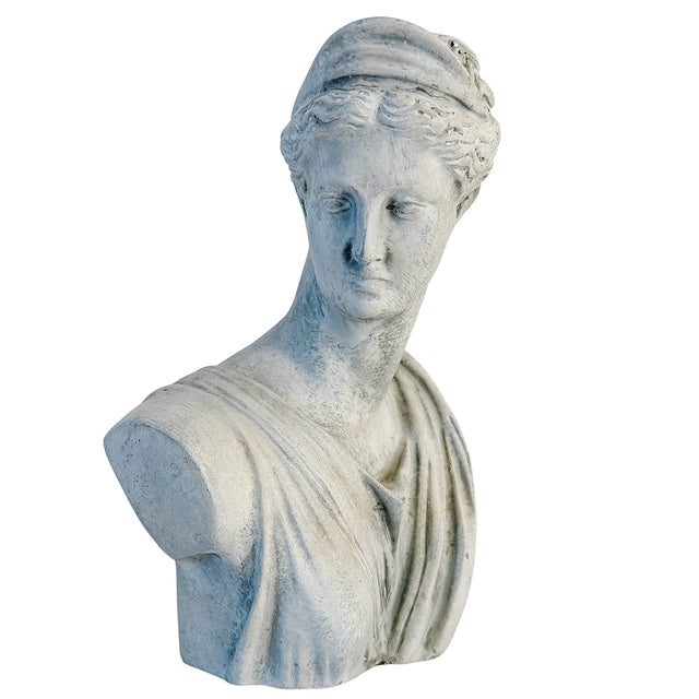 Classical Diana of Versailles Concrete Bust