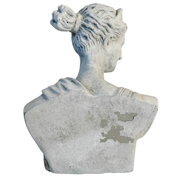 Classical Diana of Versailles Concrete Bust