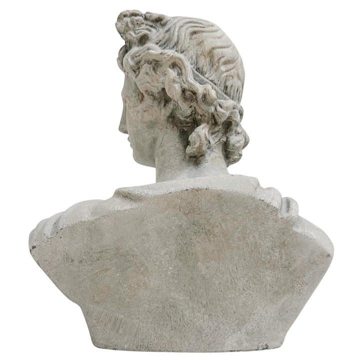 Concrete Bust of Apollo of Belvedere
