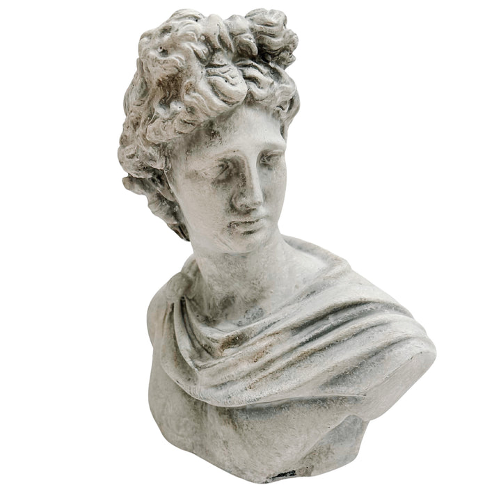 Concrete Bust of Apollo of Belvedere