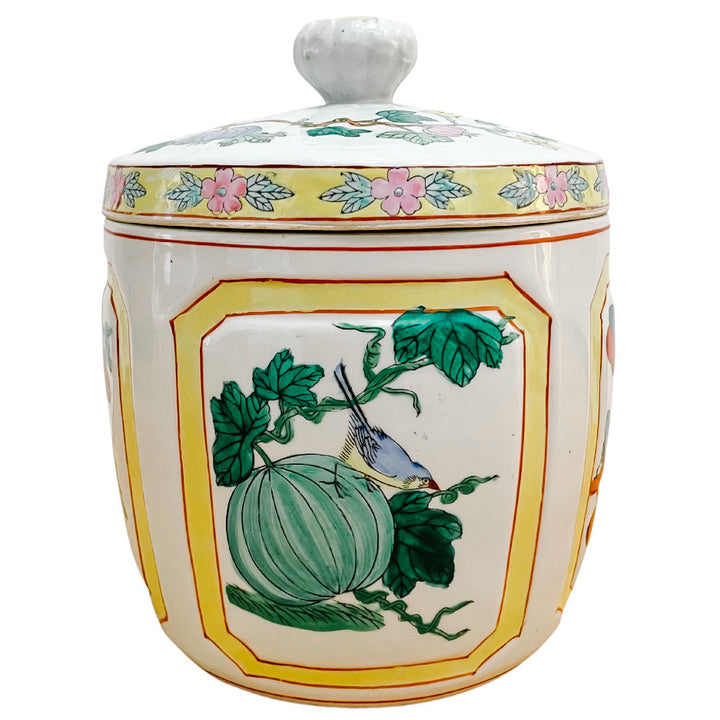 Vintage Williams-Sonoma Chinoiserie Lidded Canister