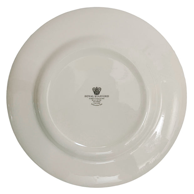 Original Willow Pottery Plates & Bowl Black-Gold Dinnerware Set Royal  Stafford