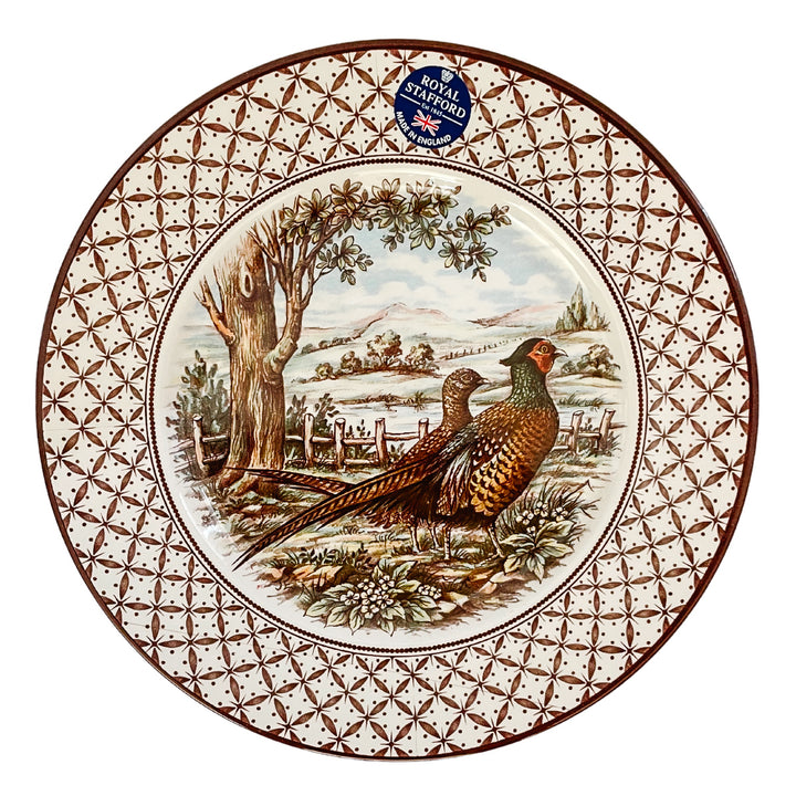 English Pheasant Thanksgiving 
 Dinner Plates