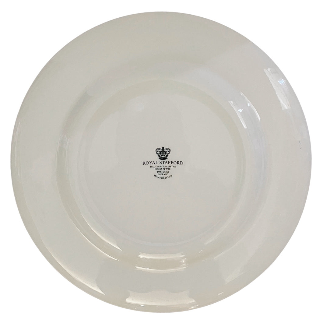 English Quails Woodland Thanksgiving Dinner Plates