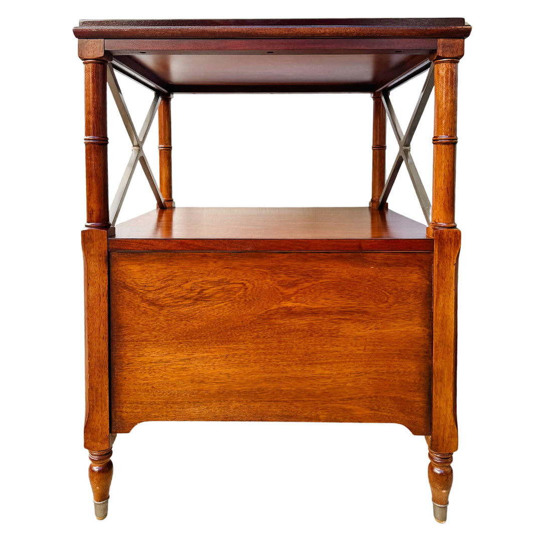 Ethan Allen Eugene Mahogany Night Tables or Nightstands
