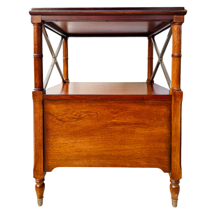 Ethan Allen Eugene Mahogany Night Tables or Nightstands