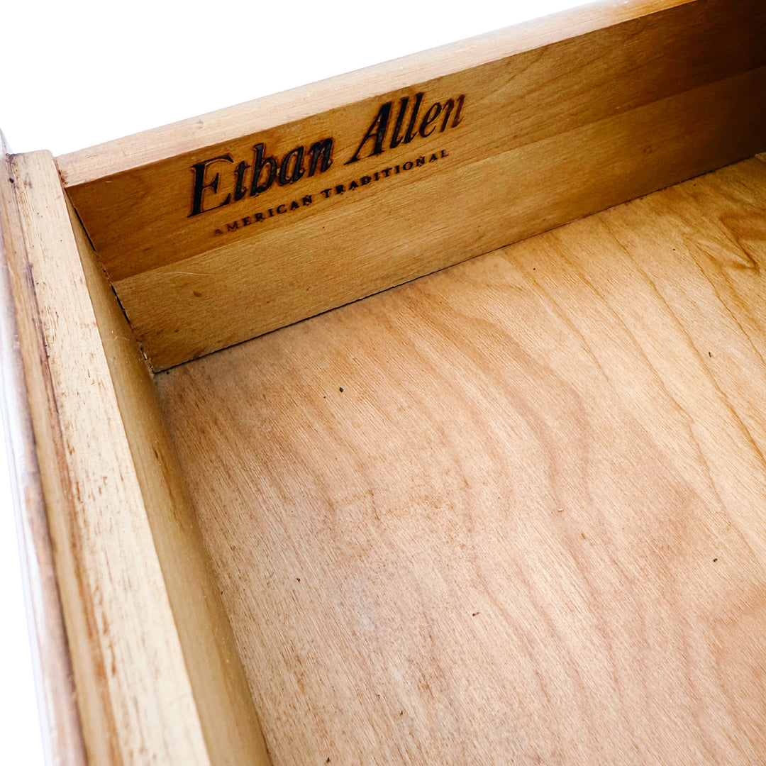 Ethan Allen by Baumritter American Queen Anne Nightstands