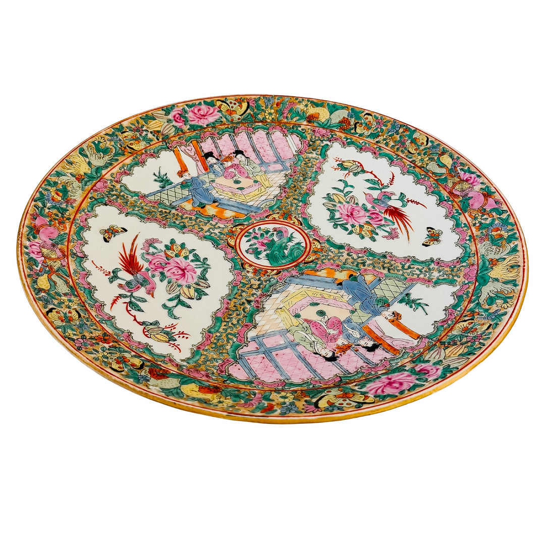 Extra Large Rose Medallion Charger