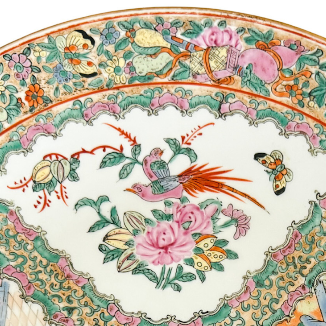 Extra Large Rose Medallion Charger