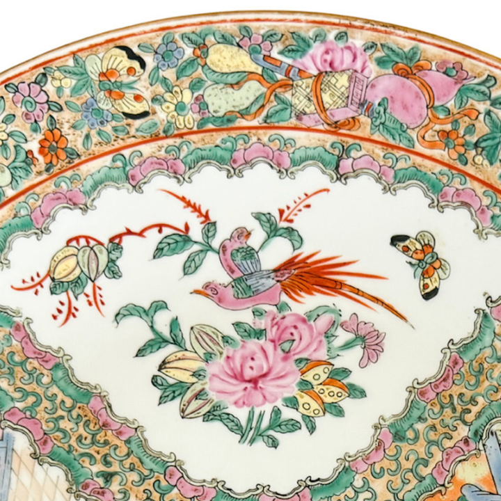 Extra Large Rose Medallion Charger