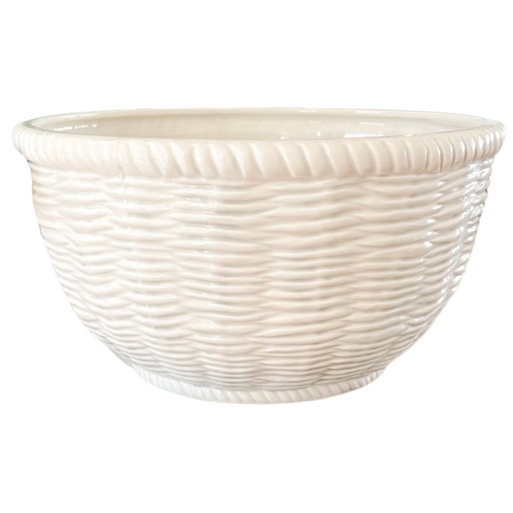 Fitz and Floyd Eggplant Handle Serving Bowl