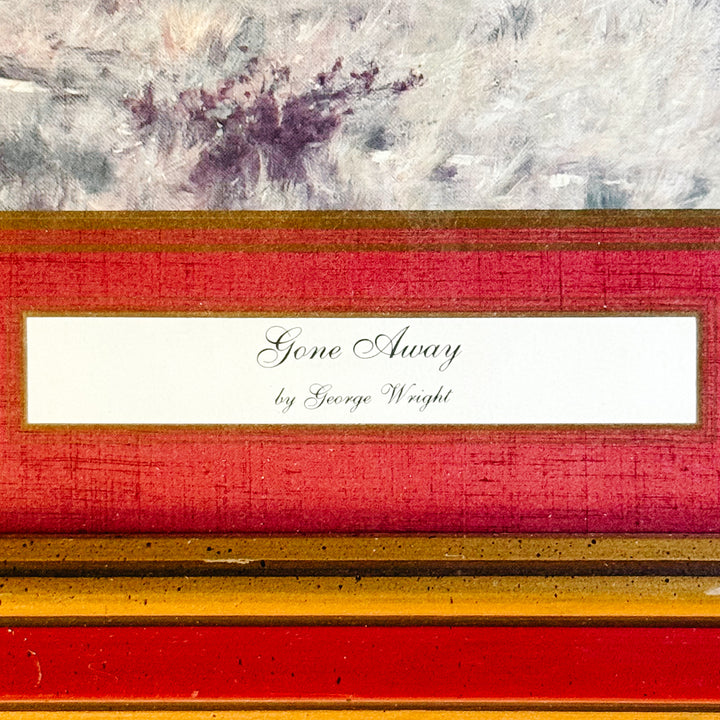 Framed Reproduction Prints of George Wright's Fox Hunting Scenes
