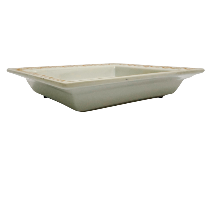 French Fabienne Jouvin Paris Botanical Poppy Catch-All Dish/Tray