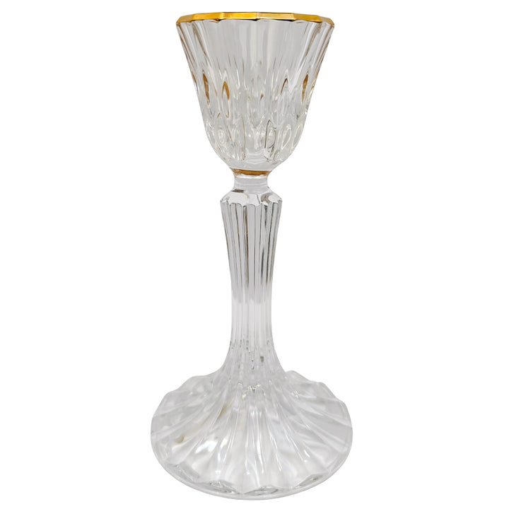 French Crystal Candlestick Holders by Cristal d'Arques-Durand