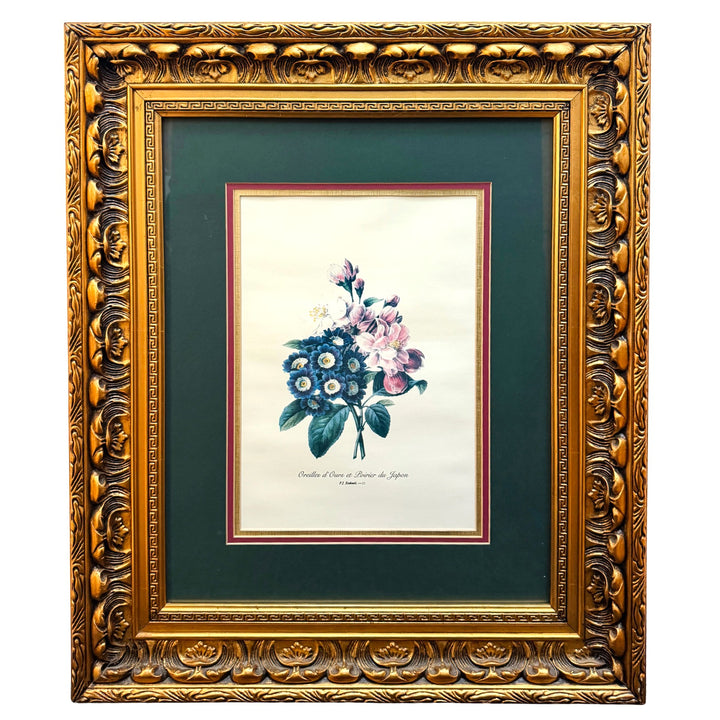 Grand Scale French Framed Botanical Set by Pierre-Joseph Redouté