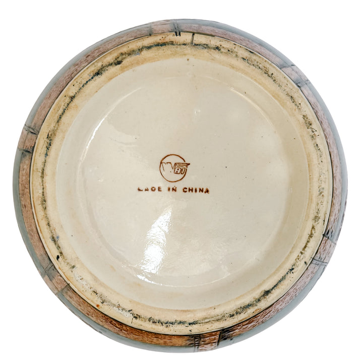 Hand-Painted Chinese Porcelain Equestrian Ginger Jar