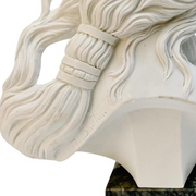 Italian Bust of Goddess Venus on Marble Base