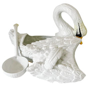 Vintage Italian Sculptural Swan Tureen