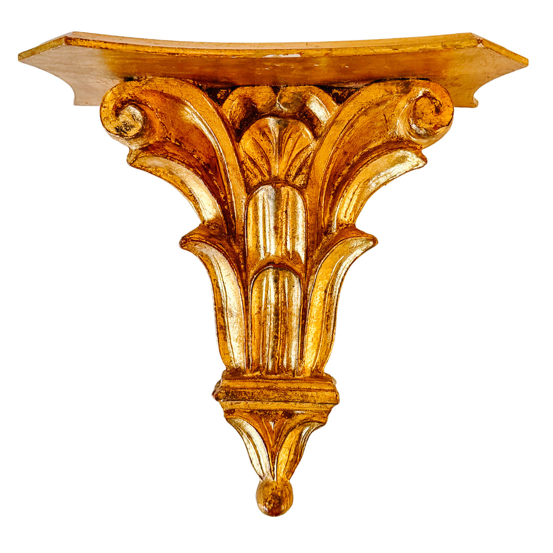 Vintage Italian Hollywood Regency Giltwood Wall Bracket