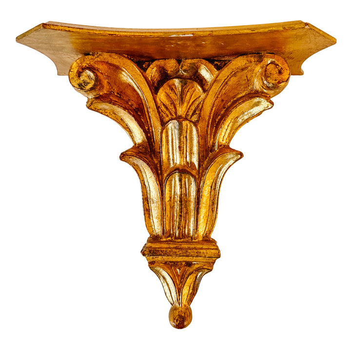 Vintage Italian Hollywood Regency Giltwood Wall Bracket