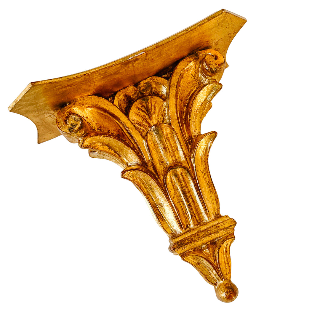 Vintage Italian Hollywood Regency Giltwood Wall Bracket