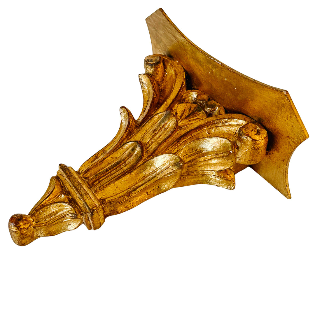 Vintage Italian Hollywood Regency Giltwood Wall Bracket