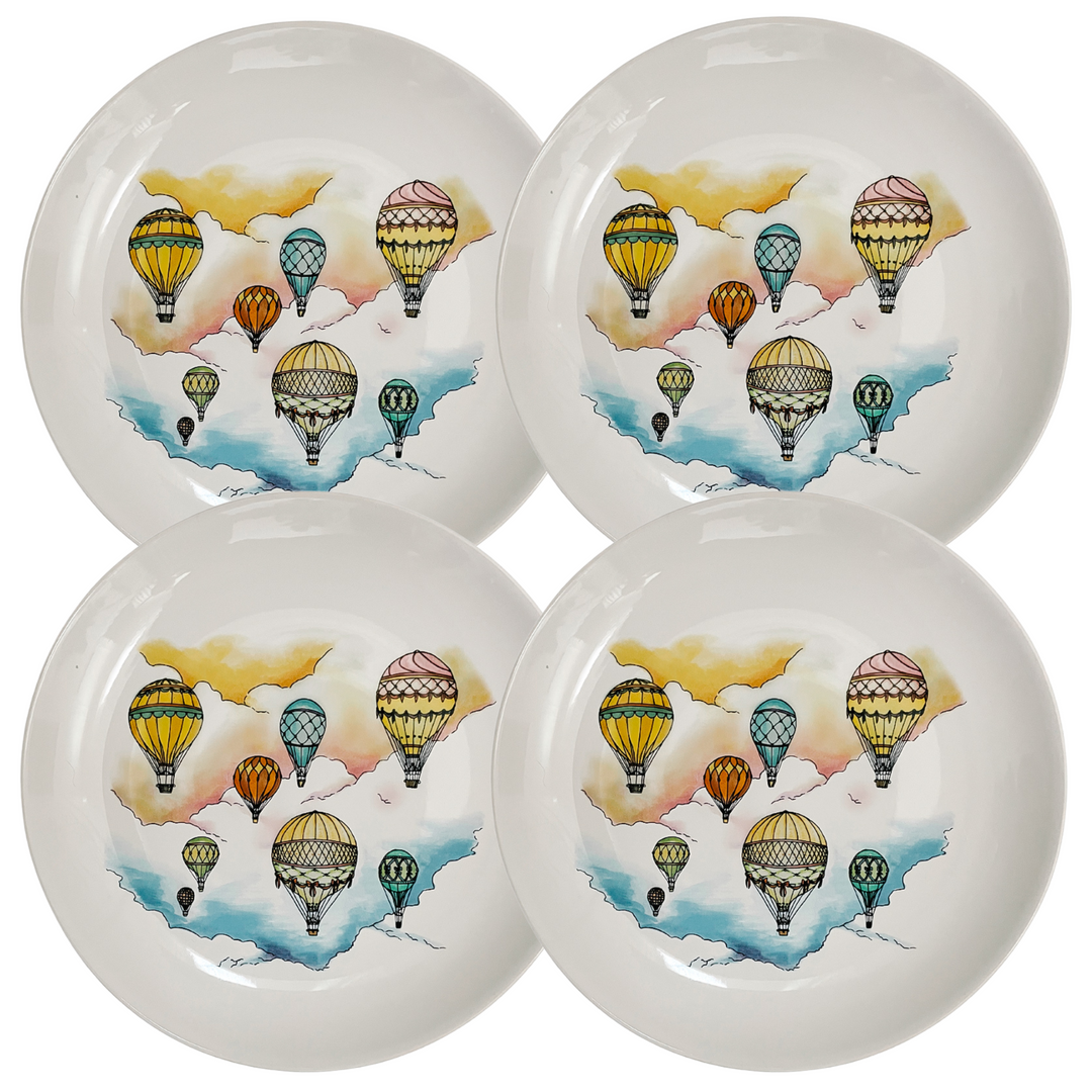 Italian Hot Air Balloon Dinner Plates