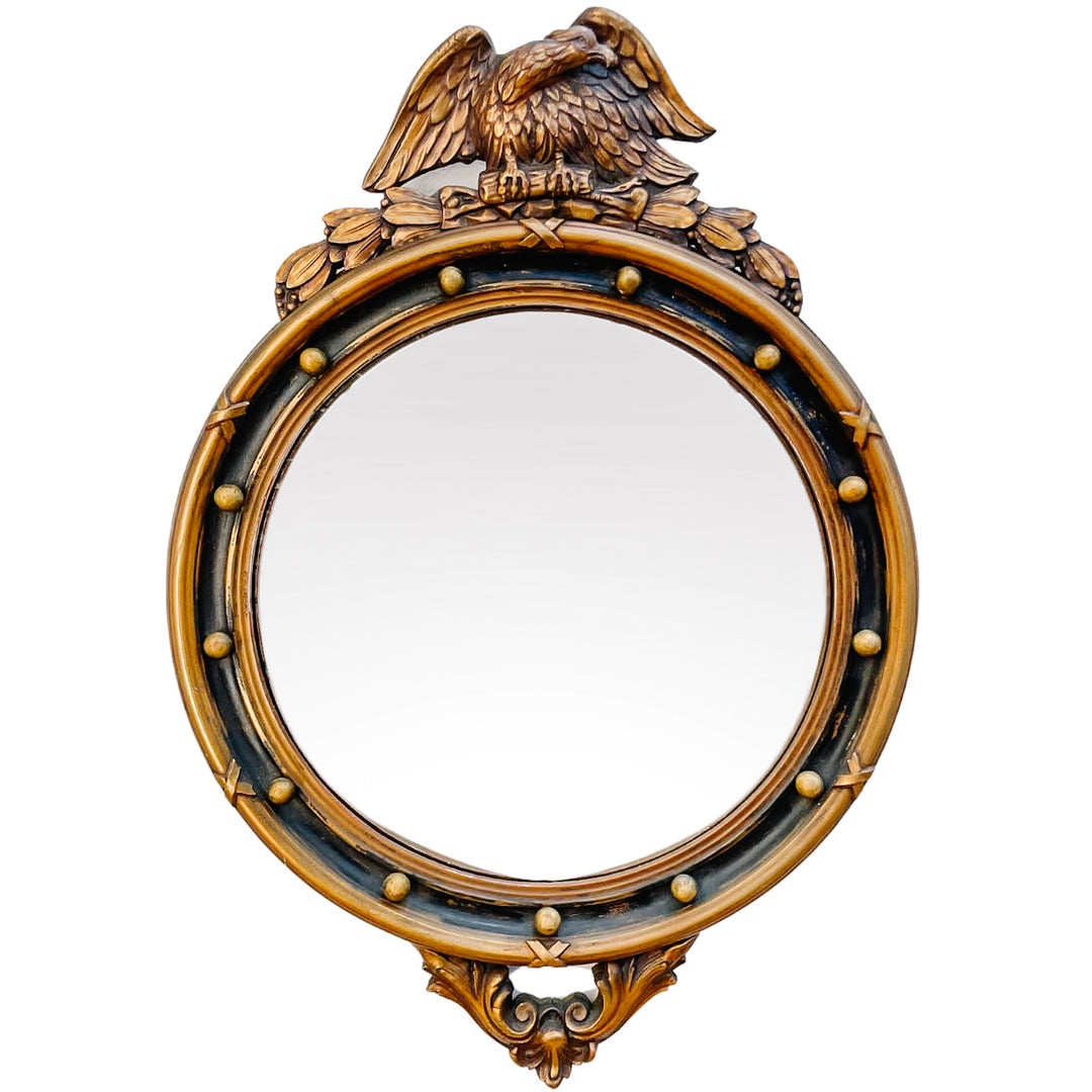 American Federal Convex Giltwood Mirror