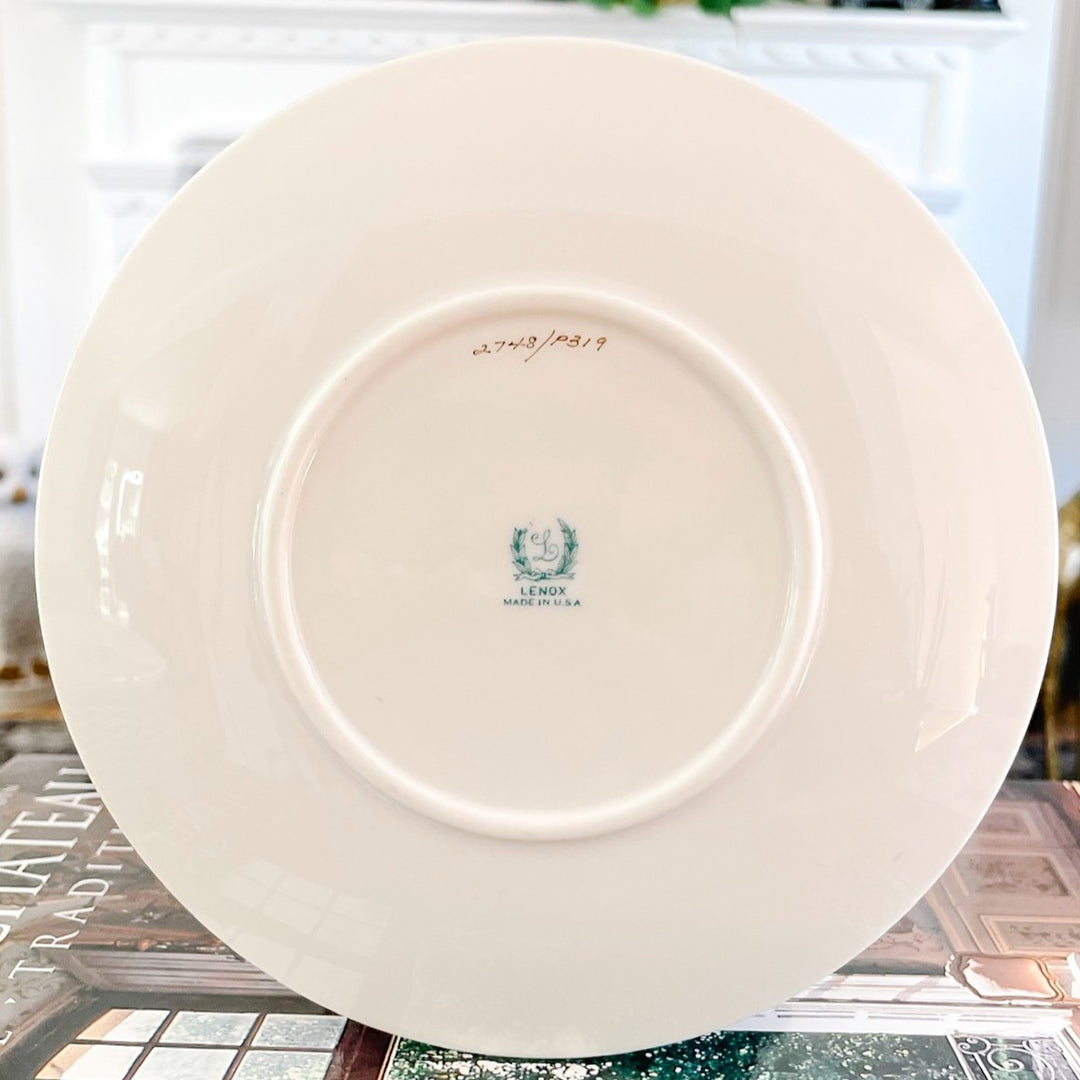 Vintage Lenox Cynthia Bread & Butter Plates