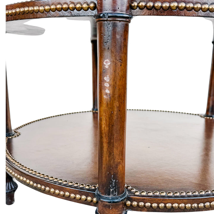 Maitland_Smith_Leather_and_Brass_Round_Center_Table_3