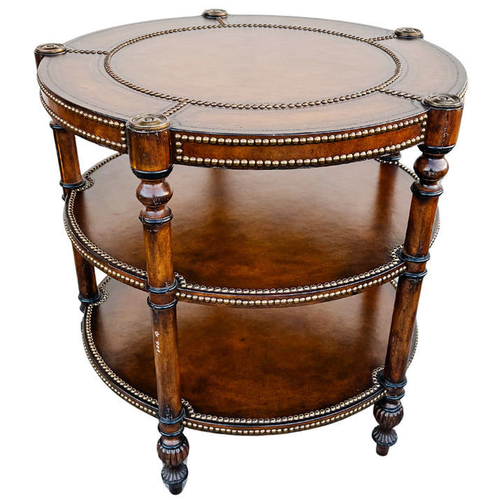Maitland_Smith_Leather_and_Brass_Round_Center_Table_3