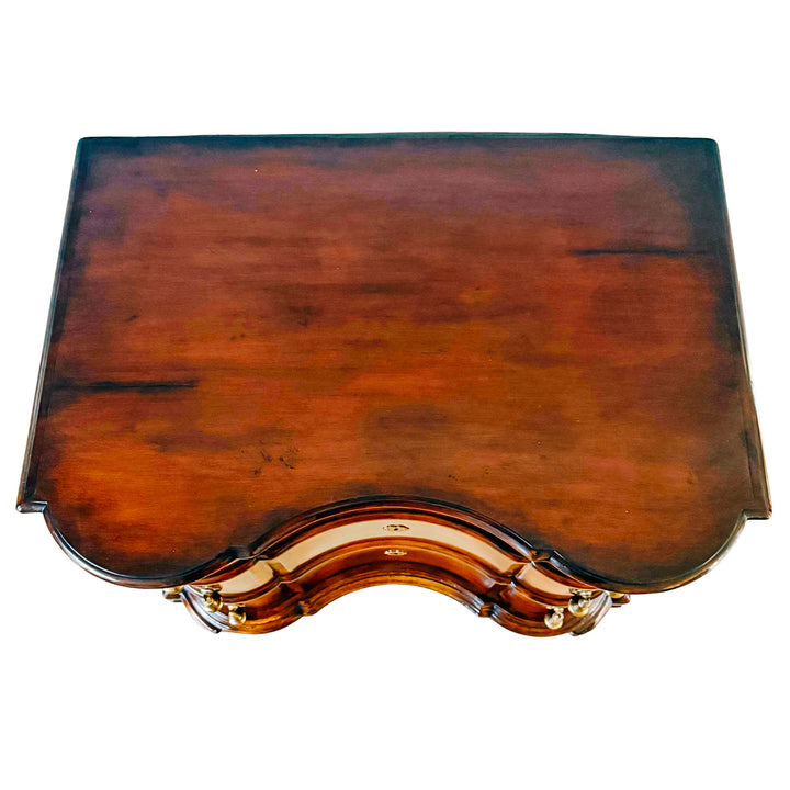 Michael Taylor Portuguese Commode Serpentine Mahogany Chest of Drawers 