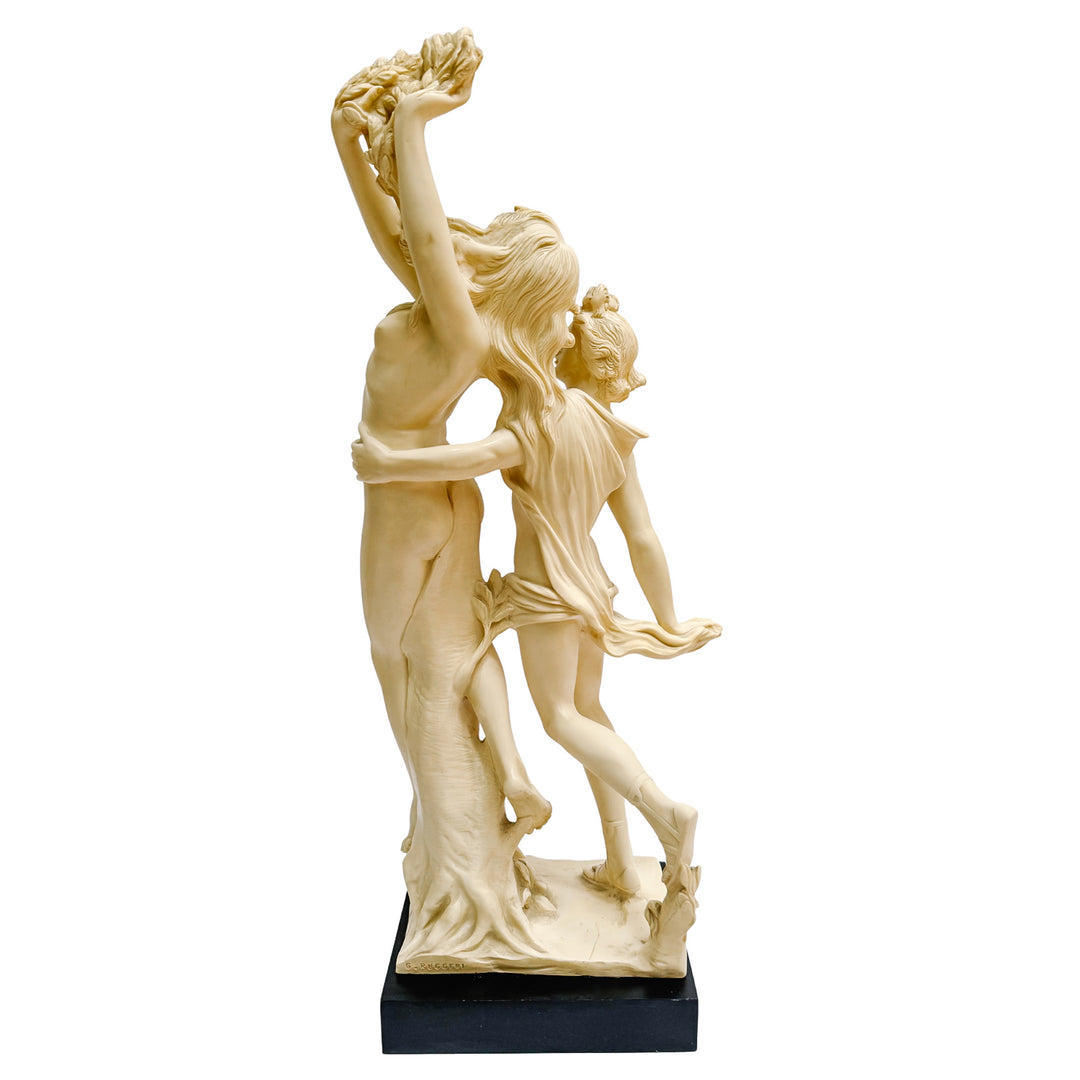 Mid-Century Italian Grand Tour Style Statue of Apollo and Daphne by Ruggeri