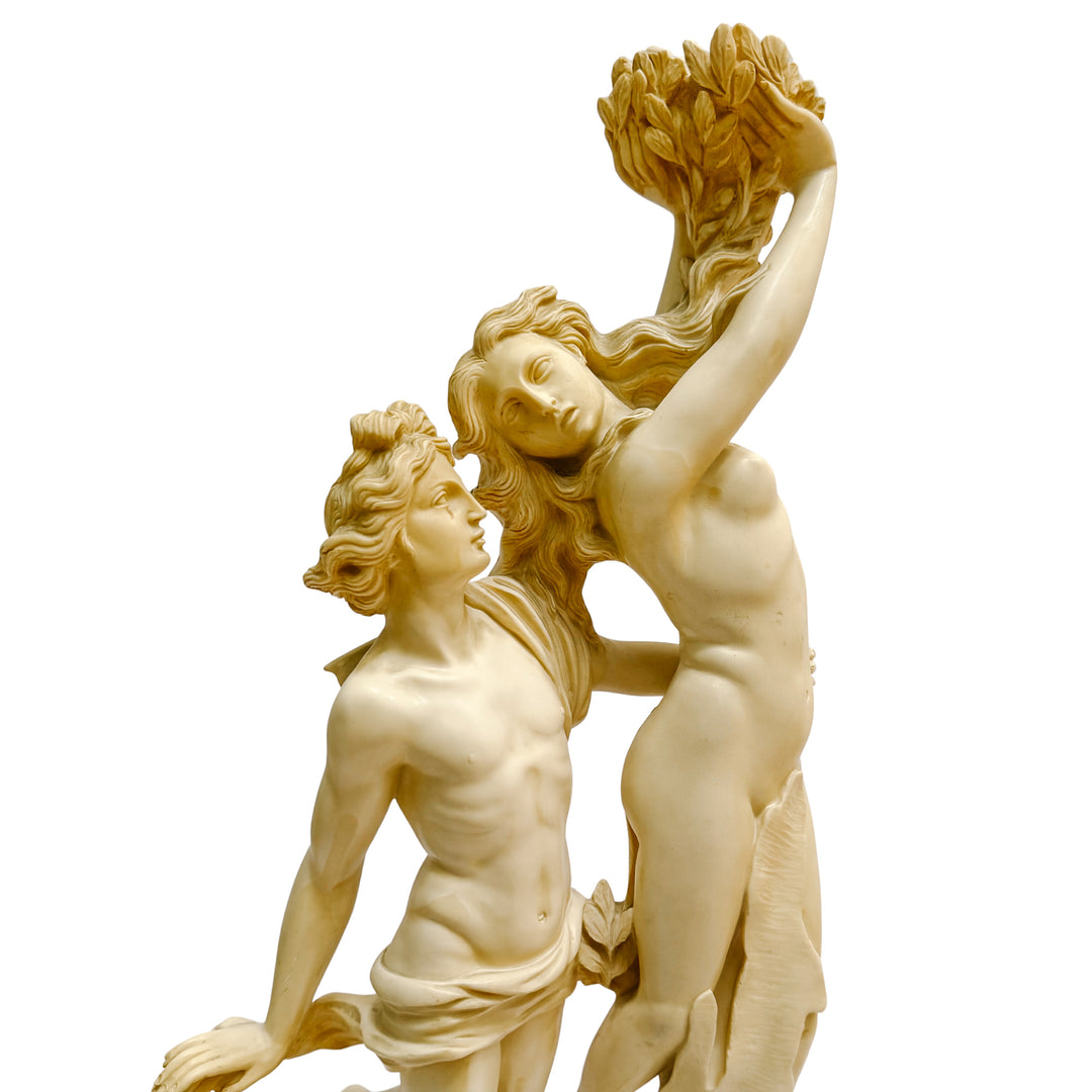 Mid-Century Italian Grand Tour Style Statue of Apollo and Daphne by Ruggeri