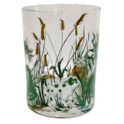 Mid-Century Modern Cera Frog Old Fashioned Glasses