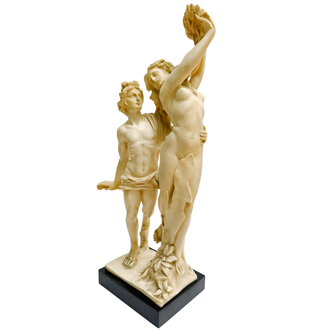 Mid-Century Italian Grand Tour Style Statue of Apollo and Daphne by Ruggeri