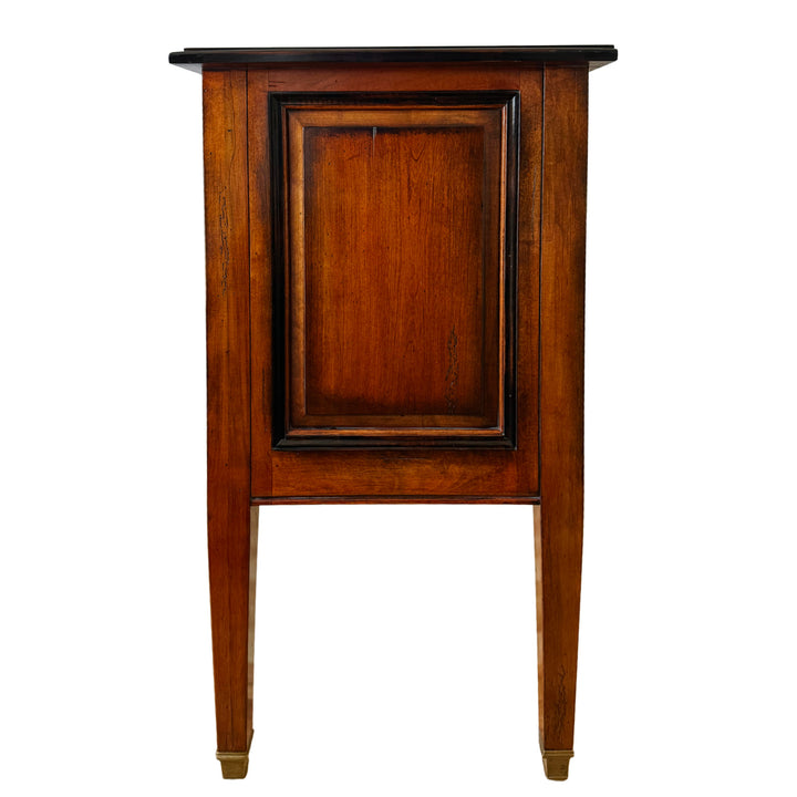 Neoclassical French-Style Cherry 2-Drawer Nightstand by Hickory White