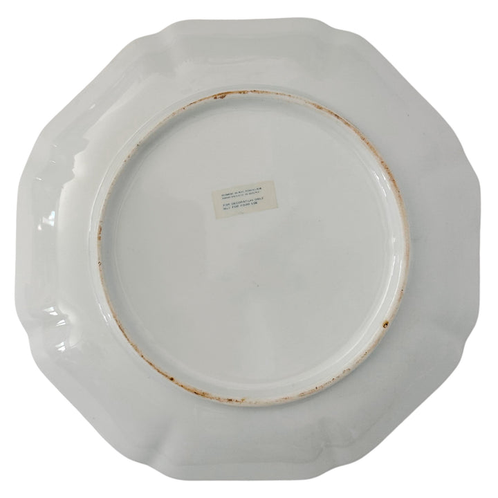 Octagonal Armorial United States Coat of Arms Crest Plate
