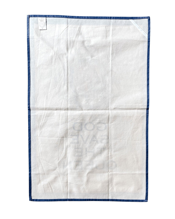 Original Buckingham Palace 'God Save The Queen' Tea Towel