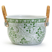 Oversized Green & White Bamboo Champagne BucketOversized Green & White Bamboo Champagne Bucket