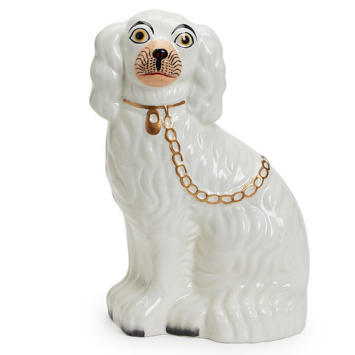 Pair Of Staffordshire Style Spaniel Mantle Dogs