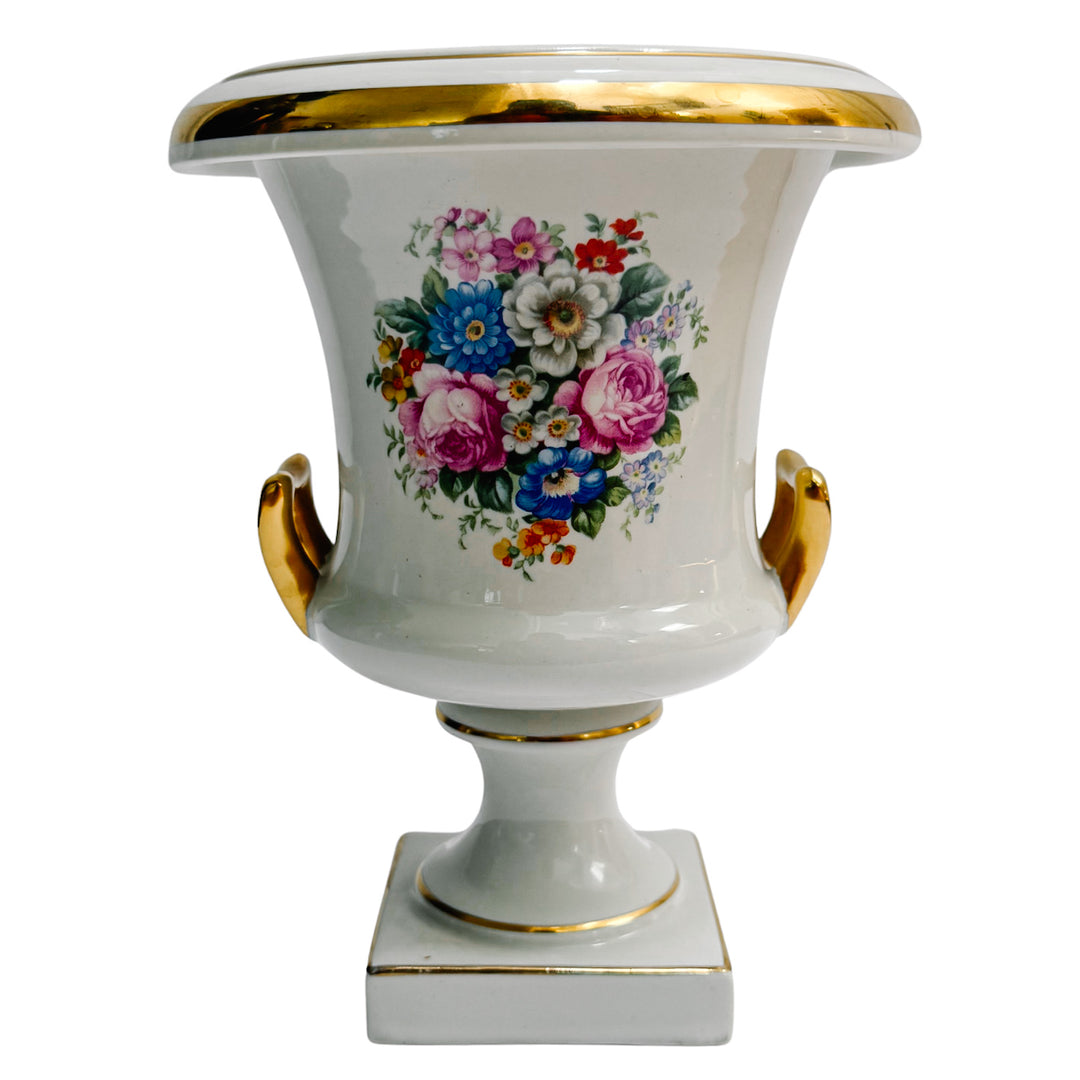 Pair of 1930s Neoclassical Cachepot Urns
