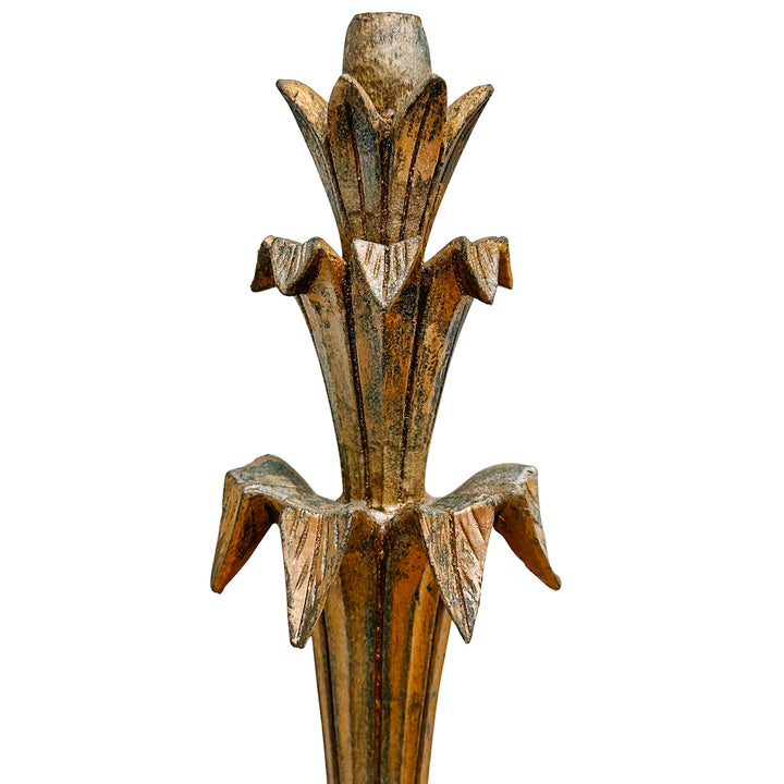 Pair of Florentine Style Giltwood Resin Wall Plate Holders