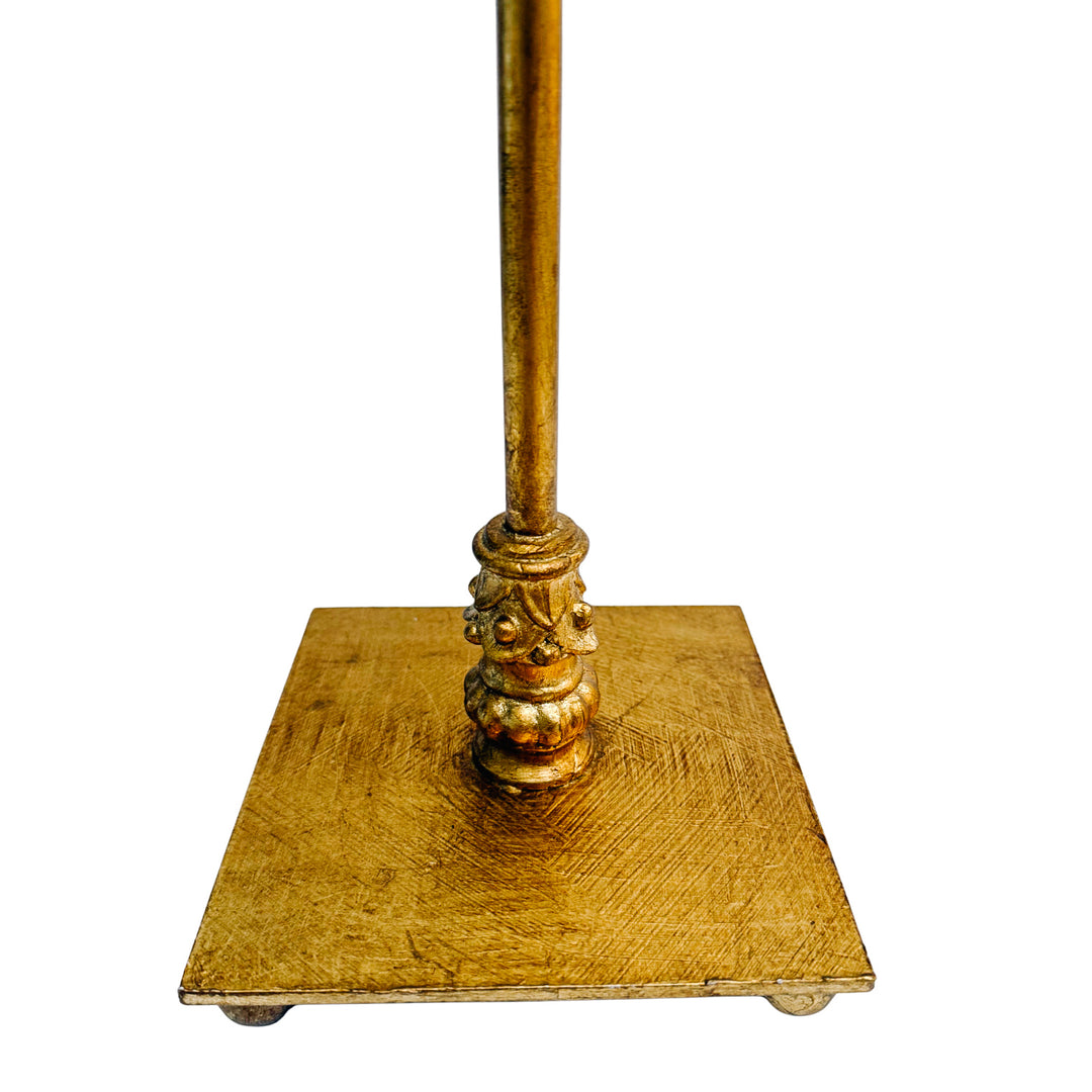 Pair of Tall Lucas McKearn Azalea Gold Table Lamps