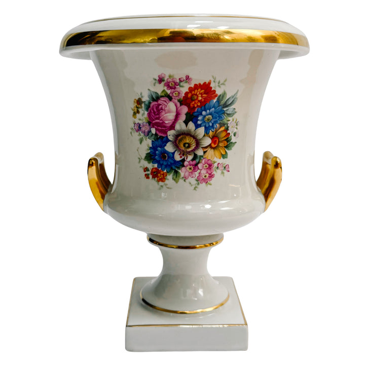 Pair of 1930s Neoclassical Cachepot Urns