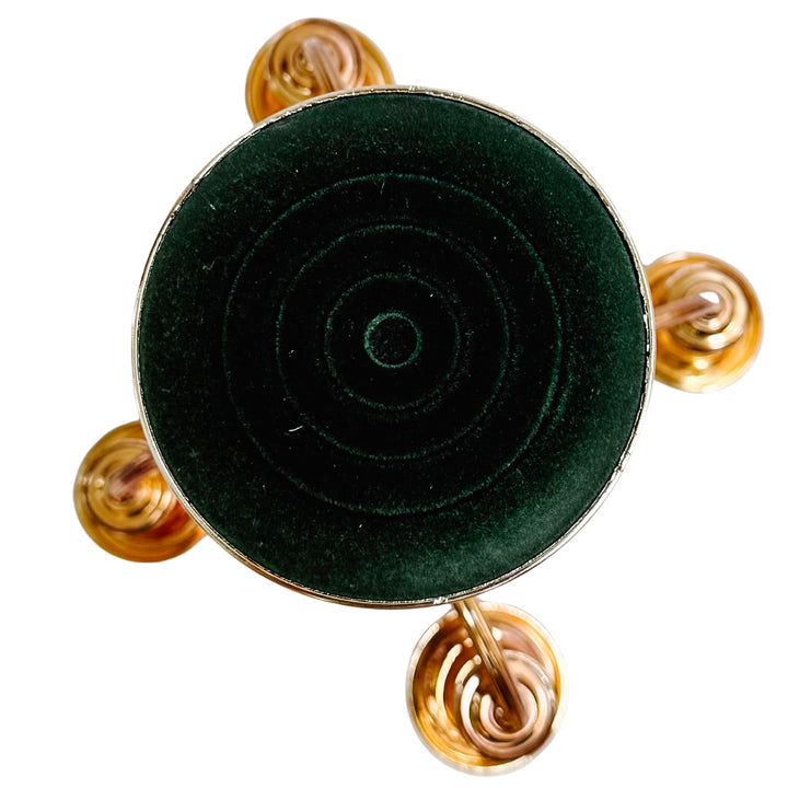 Vintage French Silver-on-Copper 5-Arm Candelabras