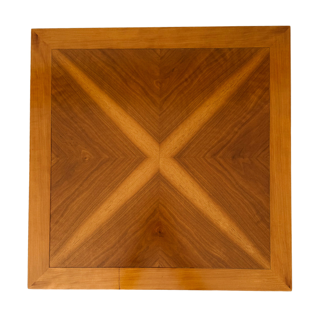 Pair of vintage Baker Furniture French Regency Cherry Side Tables or Nightstands