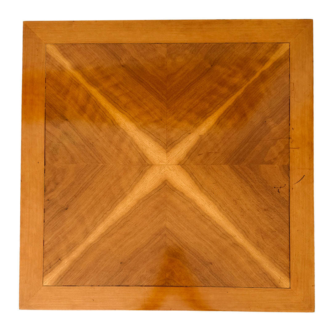 Pair of vintage Baker Furniture French Regency Cherry Side Tables or Nightstands